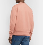 Saturdays NYC - Bowery Logo-Print Loopback Cotton-Jersey Sweatshirt - Pink