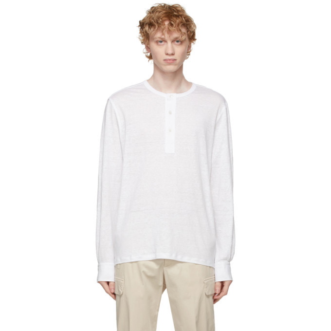 Photo: Ermenegildo Zegna White Linen Henley