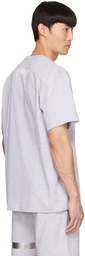 Helmut Lang Gray Cotton T-Shirt