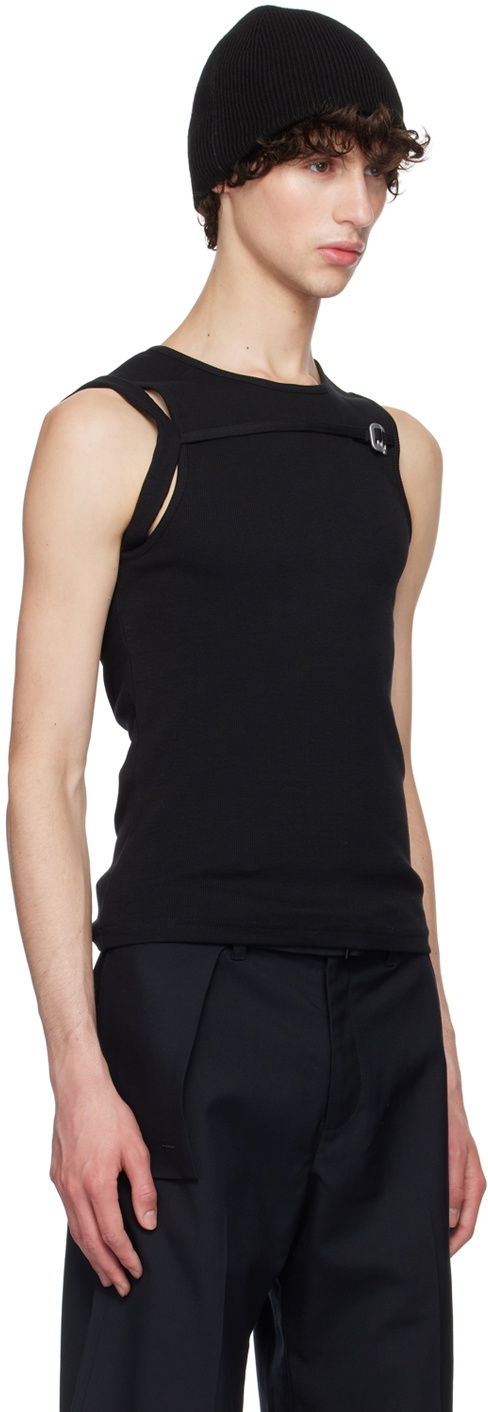 HELIOT EMIL Black Gregaria Tank Top Heliot Emil