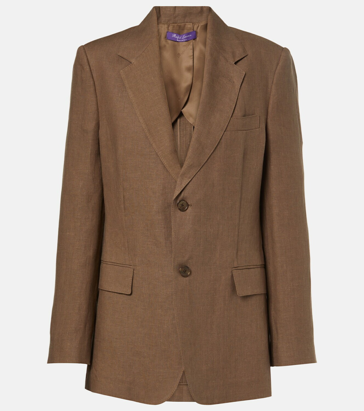 Ralph Lauren Collection Marcy linen blazer