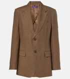 Ralph Lauren Collection Marcy linen blazer
