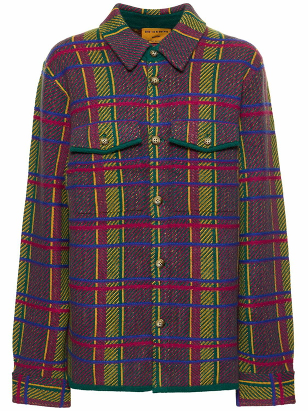 Photo: GUEST IN RESIDENCE The Plaidwork Cashmere Shirt