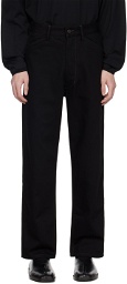LEMAIRE Black Curved Jeans