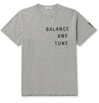 Engineered Garments - Printed Mélange Cotton-Blend Jersey T-Shirt - Gray