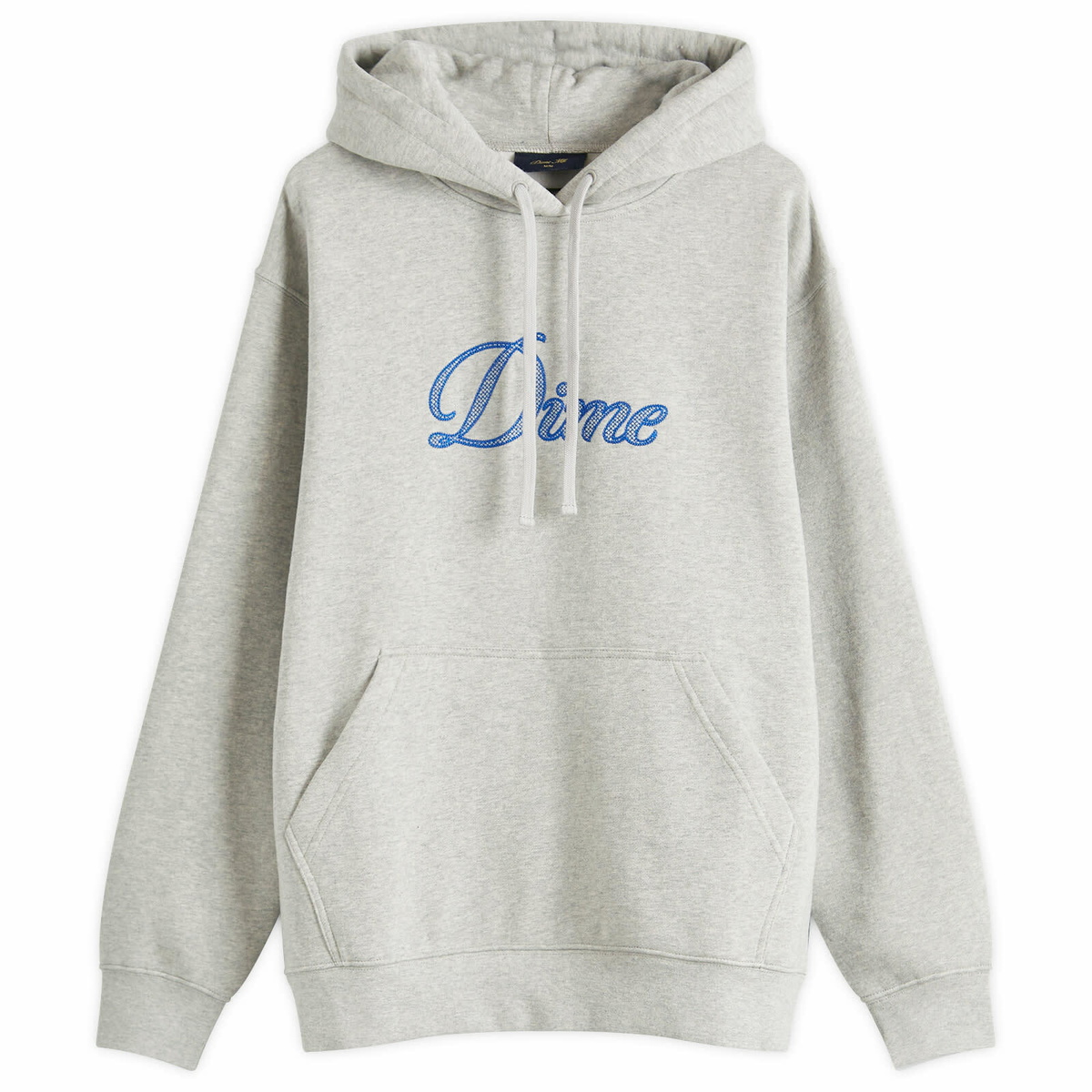 Dime Men's Cursive Logo Hoodie in Sepia Dime