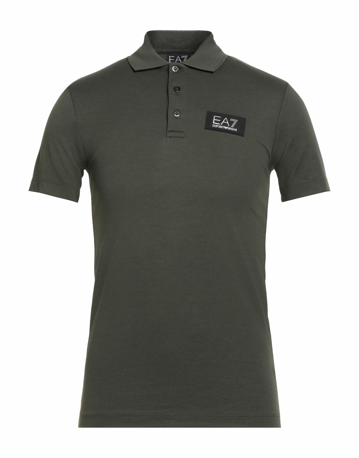 Ea7 Mens Polo shirt Military in Green