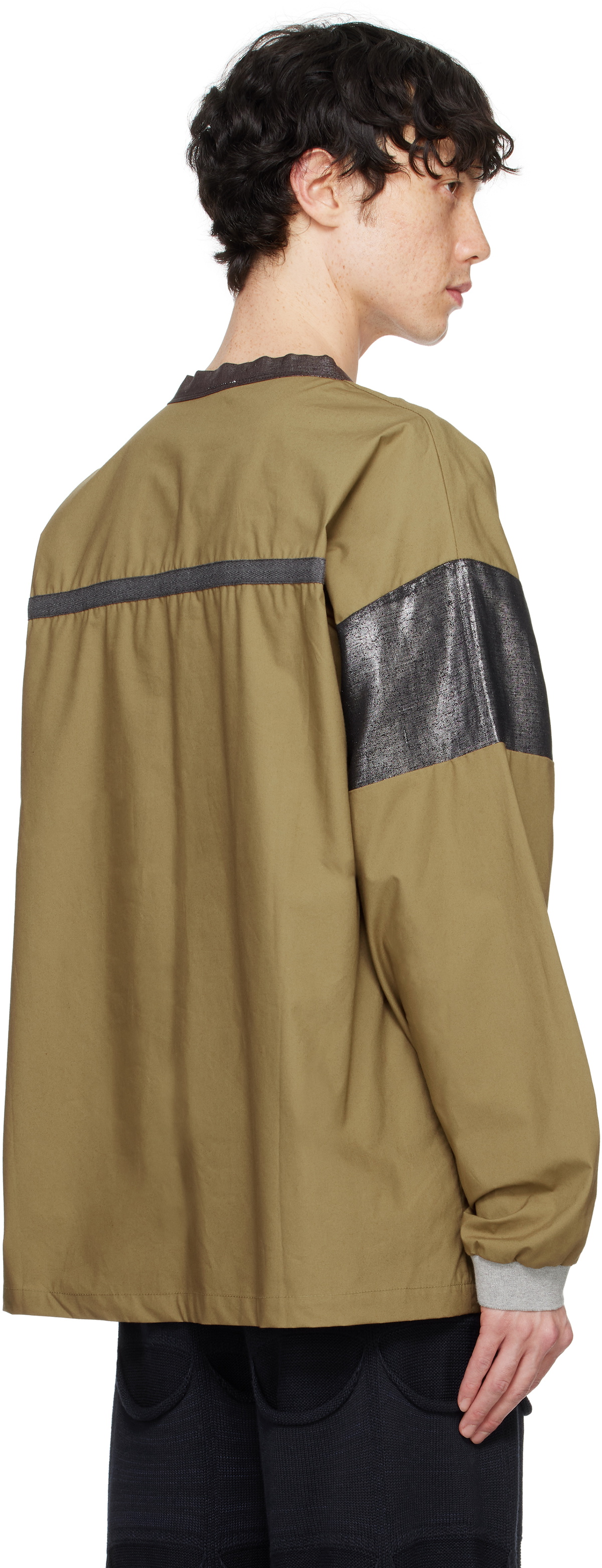 SC103 SSENSE Exclusive Brown Lateral Shirt