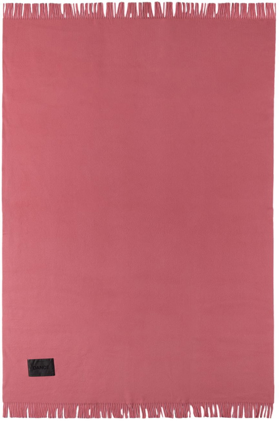 Photo: MAGNIBERG SSENSE Exclusive Pink Bold Blanket