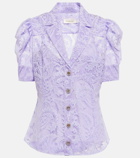 Zimmermann - Floral lace shirt