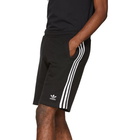 adidas Originals Black 3-Stripe Shorts