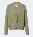 Jardin des Orangers Virgin wool and cashmere cardigan
