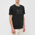 C.P. Company Men's Stitch Block Logo T-Shirt in Black