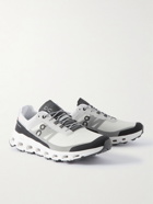 ON - Cloudvista Neoprene-Trimmed Mesh Running Sneakers - White