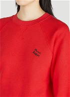 Meryll Rogge - Shrunken Sweatshirt in Red