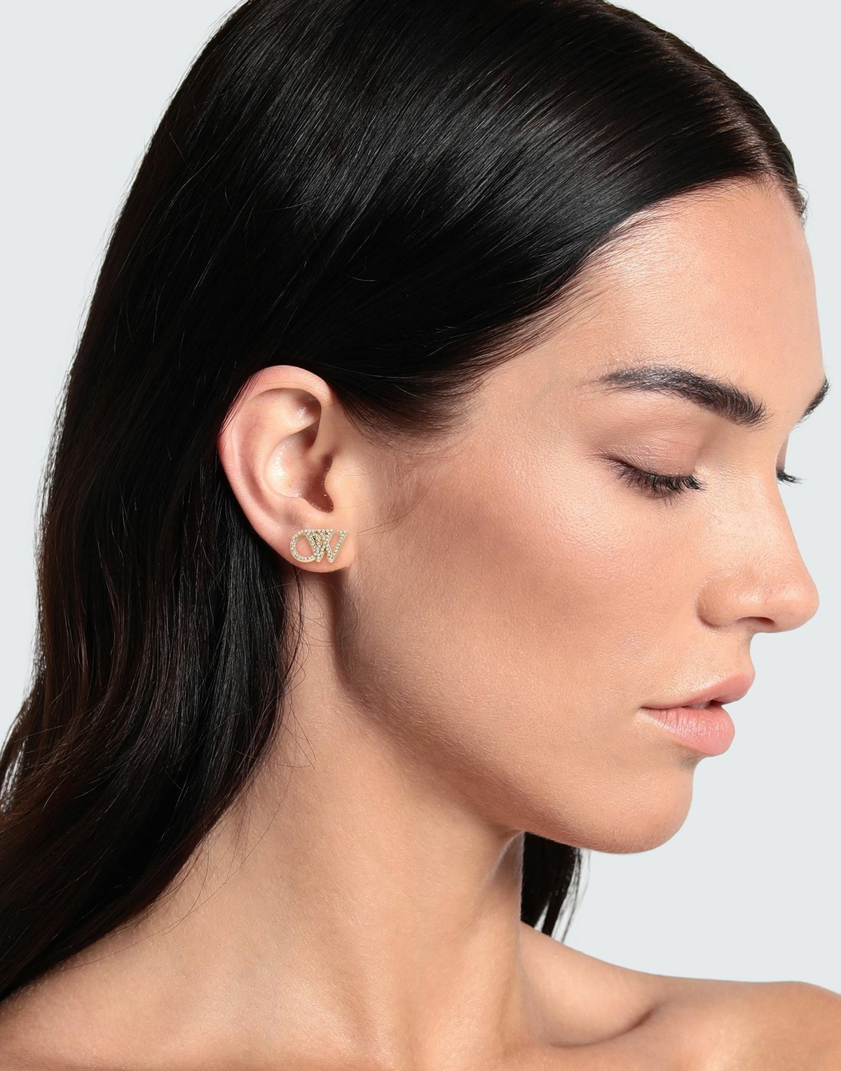 Off-white Womens Earrings in Gold