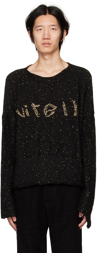 Photo: VITELLI SSENSE Exclusive Black Galaxy Sweater