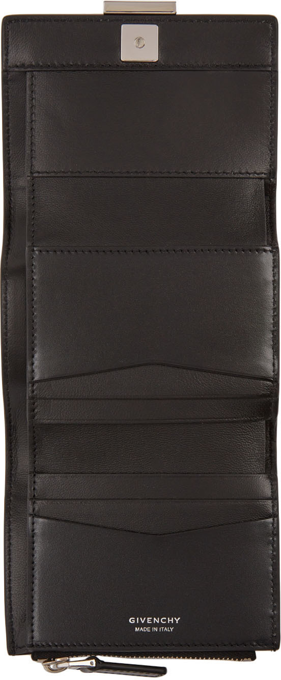 Givenchy 4G Trifold Wallet ブラック