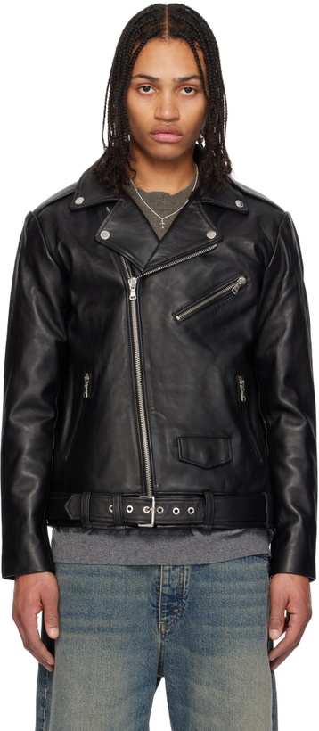 Photo: Stolen Girlfriends Club Black Joey Biker Leather Jacket