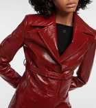 Courrèges Heritage vinyl coat