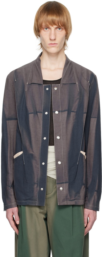 Photo: JiyongKim Navy Sun-Bleached Jacket