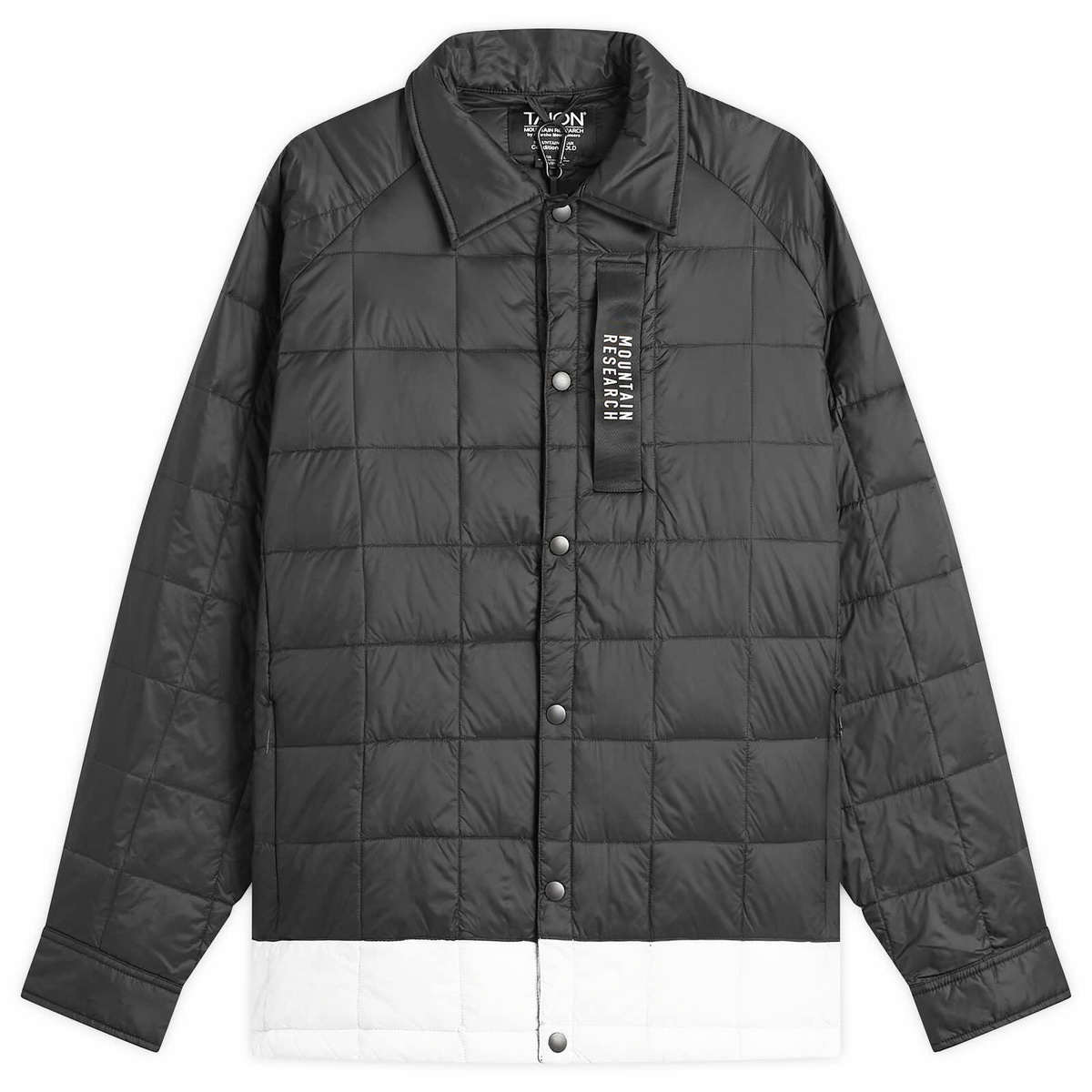 Taion Men's x Mountain Research Down Coach Jacket in Black