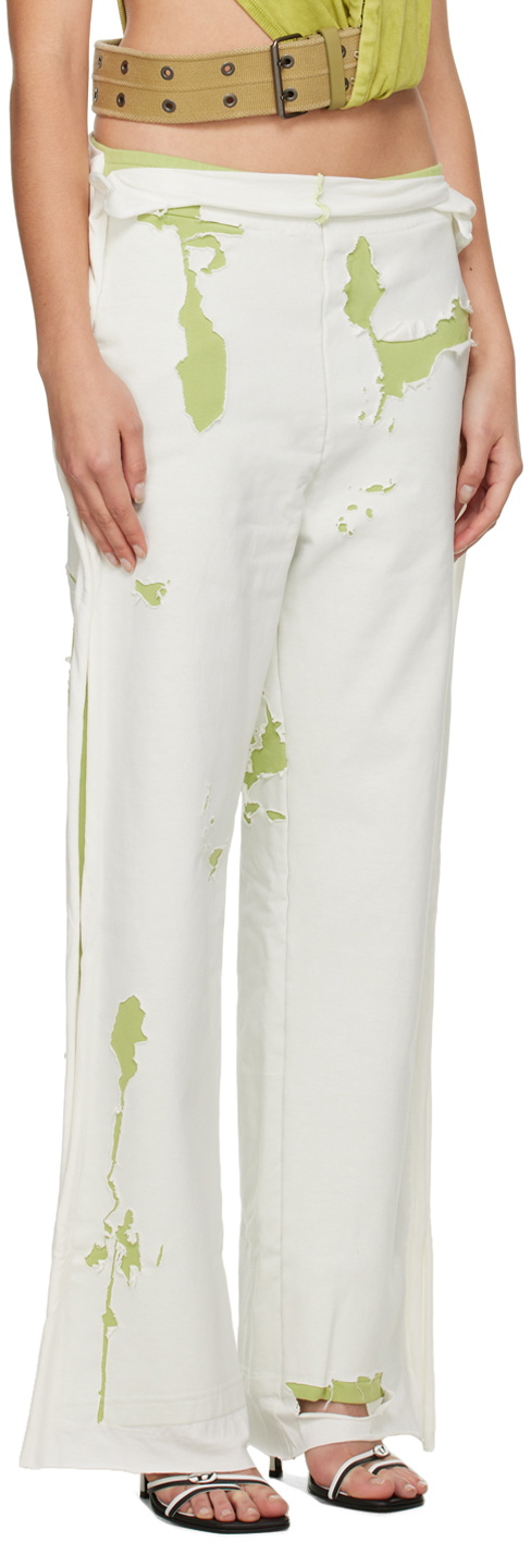 Diesel White P-Martainoff Lounge Pants Diesel
