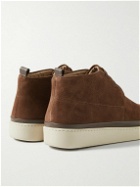 Mulo - Suede Chukka Boots - Brown