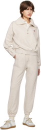 Dunst Gray Logo Patch Sweatpants
