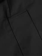 Entire Studios - Wellington Oversized Double-Breasted Cotton-Canvas Trench Coat - Black