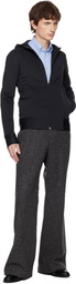 Valentino Gray Wool Trousers