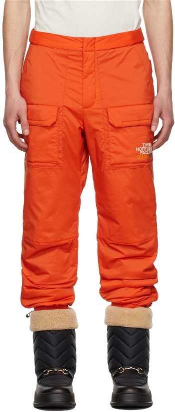 Photo: Gucci Orange The North Face Edition Cargo Pants