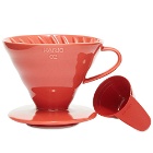 Hario V60 Ceramic Dripper 02 in Red