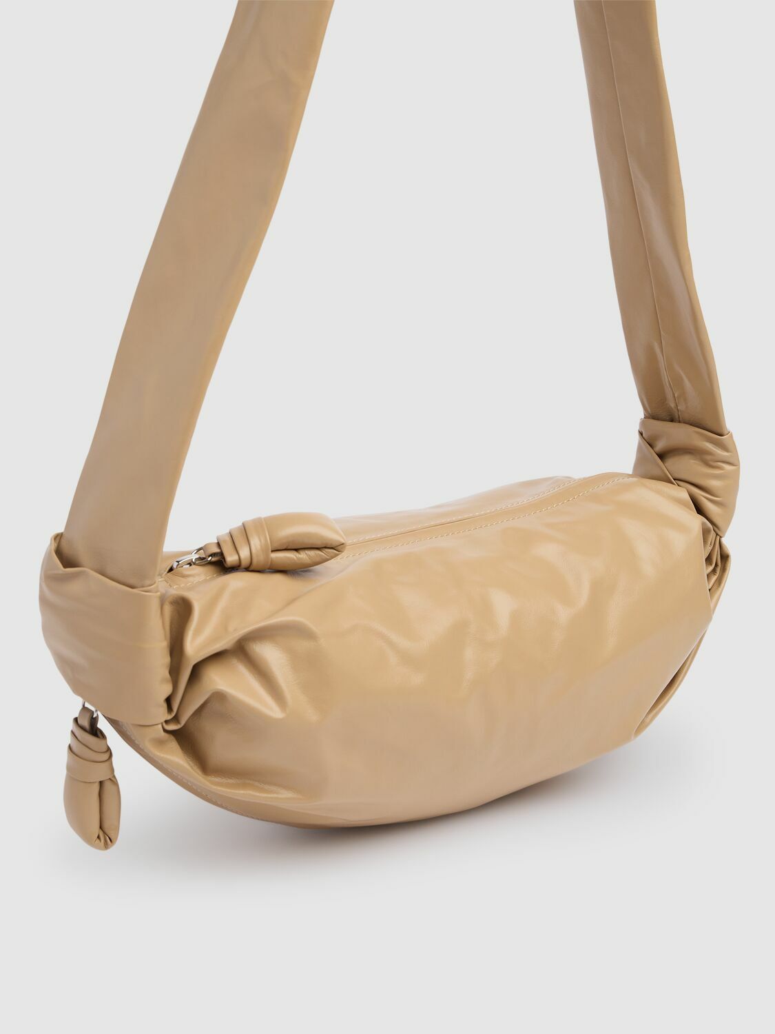 LEMAIRE Small Soft Croissant Paper Leather Bag Lemaire