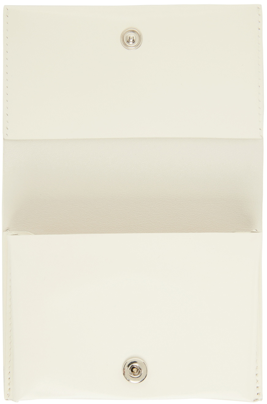 Jil Sander Off-White Origami Card Holder Jil Sander