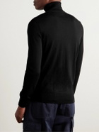 Zegna - Cashmere and Silk-Blend Rollneck Sweater - Black