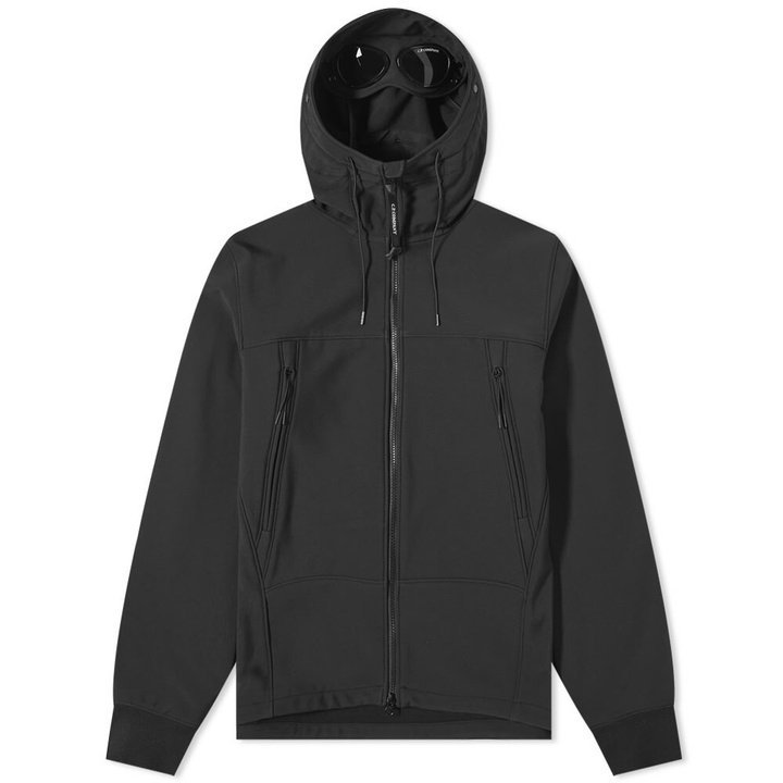 Photo: C.P. Company Men's Shell-R Goggle Jacket in Black