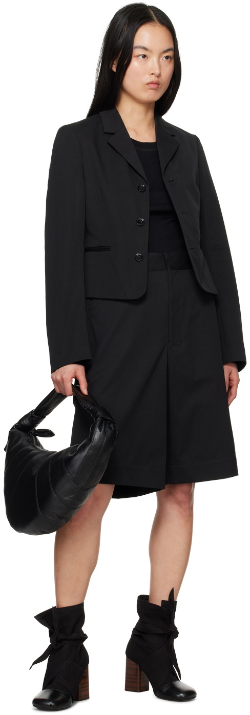 LEMAIRE RIB LONG SLEEVE T-SHIRT リブ Squid Ink Rib Long Sleeve T-shirt | LEMAIRE