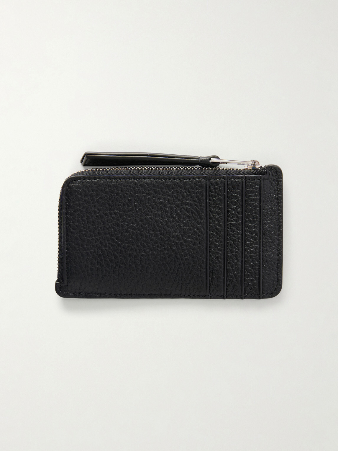LOEWE - Puzzle Full-Grain Leather Cardholder - Black