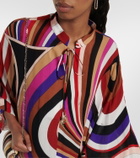 Pucci - Printed kaftan maxi dress