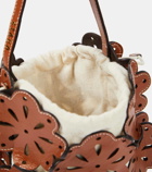 Staud Flora leather bucket bag