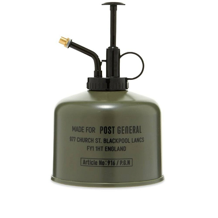 Photo: Post General Motif Spray Dispenser