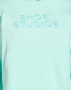 Shoe Womens Sweatshirt Turquoise