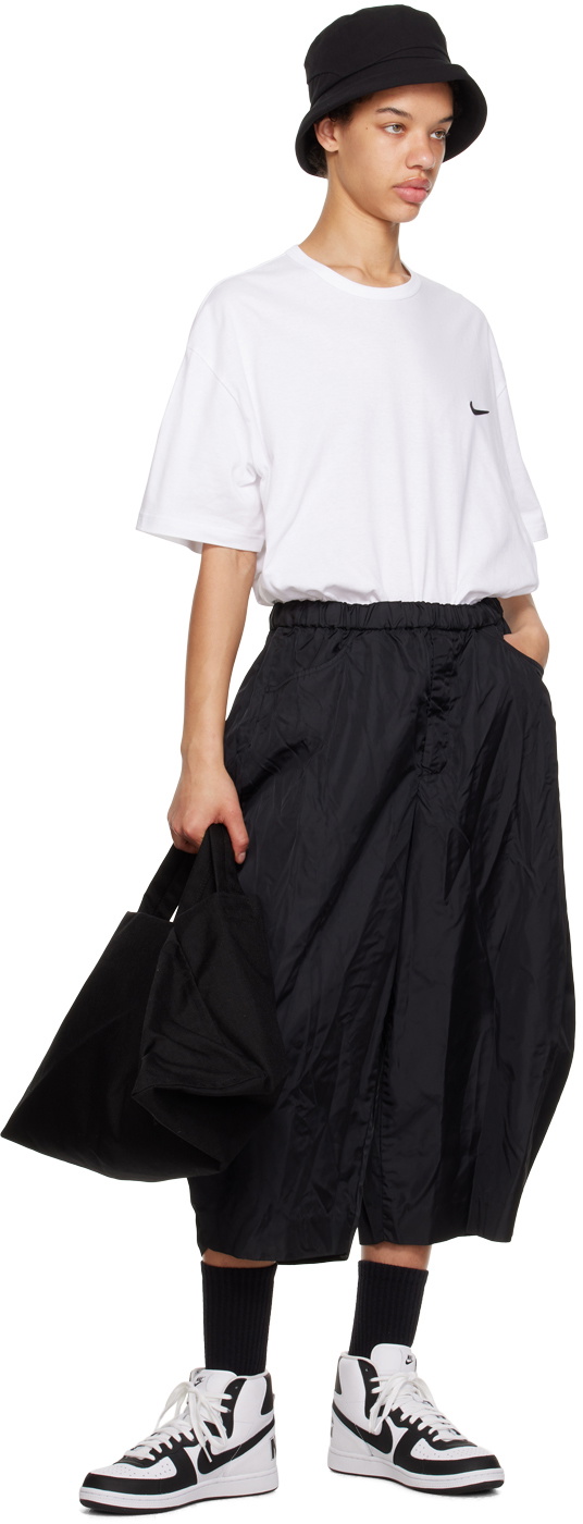 Black Comme des Garçons Black Cropped Trousers