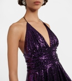 Alexandre Vauthier - Embellished asymmetrical midi dress