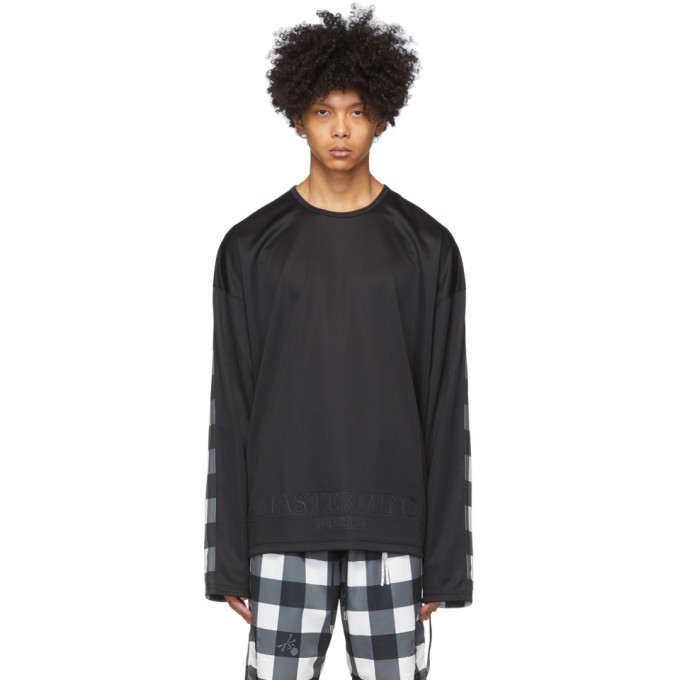 Photo: mastermind WORLD Black Block Check Boxy T-Shirt