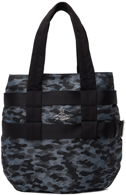 Photo: Vivienne Westwood Blue Camouflage Quentin Tote