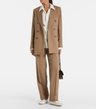 Tod's Belted cotton poplin shirt