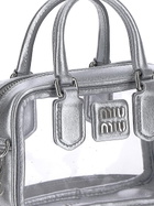 Miu Miu Top Handle Silver Bag