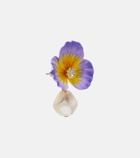 Jennifer Behr Embellished floral drop earrings